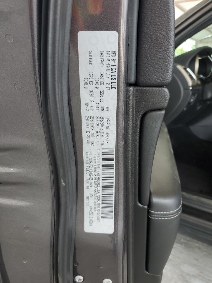 1C4RJFBGXHC810425 2017 Jeep Grand Cherokee Limited