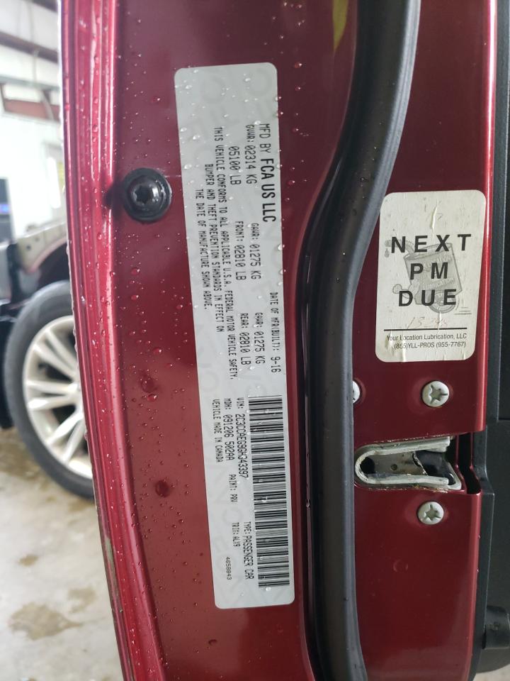 2C3CCAEG9GH343397 2016 Chrysler 300C