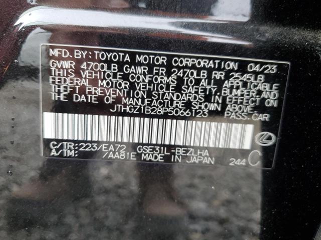 2023 Lexus Is 350 F Sport Design VIN: JTHGZ1B28P5066123 Lot: 58008524