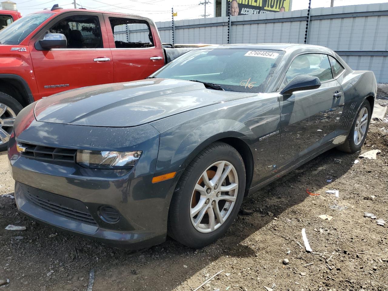 2G1FB1E38F9302981 2015 Chevrolet Camaro Ls