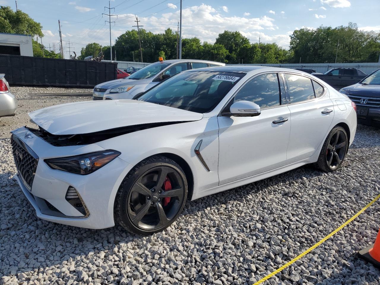 KMTG34LE0KU012344 2019 Genesis G70 Prestige