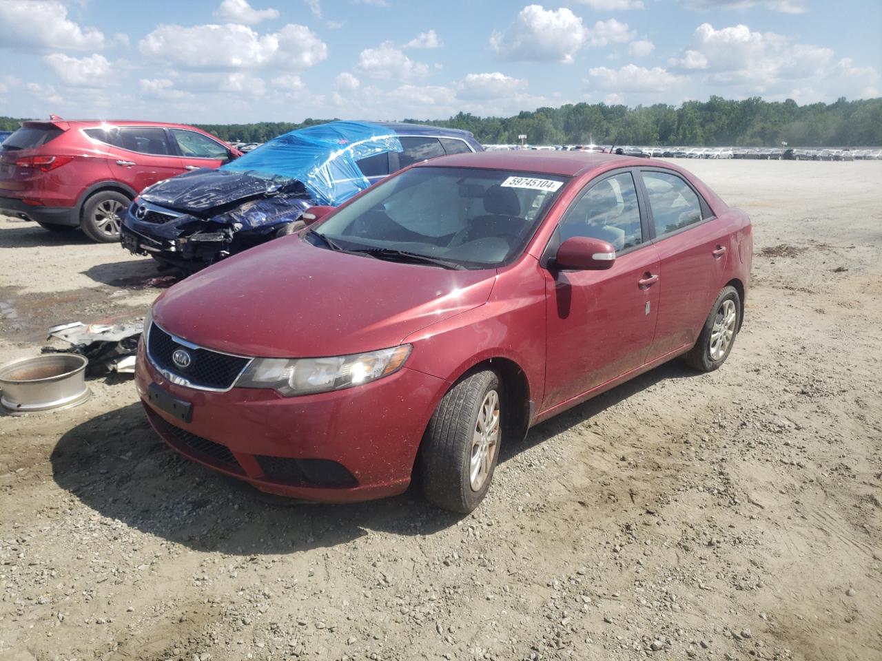 KNAFU4A29A5301552 2010 Kia Forte Ex