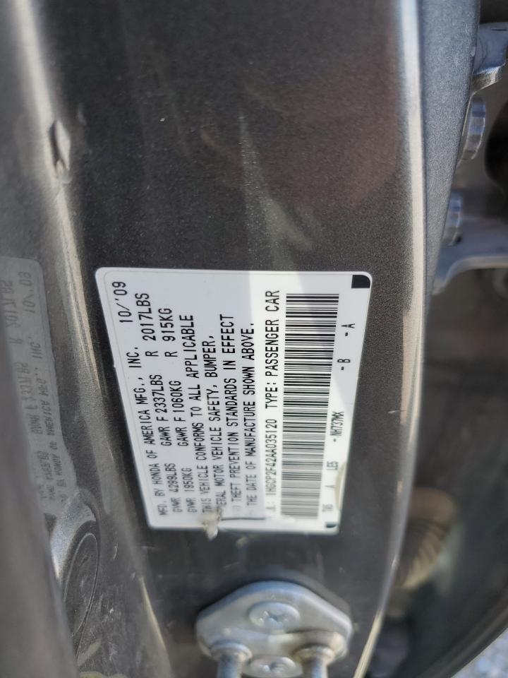 1HGCP2F42AA035120 2010 Honda Accord Lxp