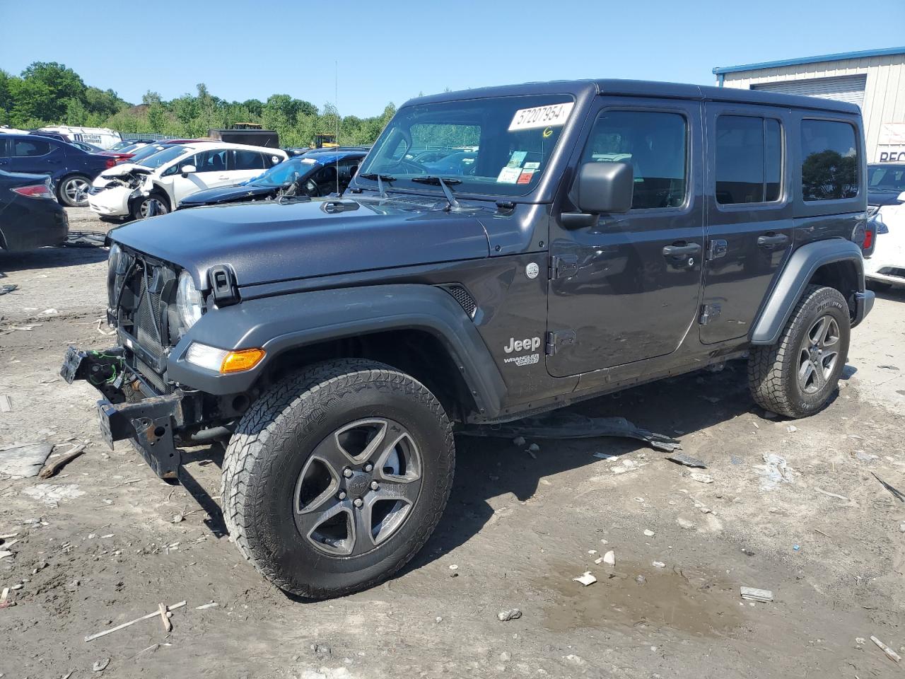 1C4HJXDG6JW130069 2018 Jeep Wrangler Unlimited Sport