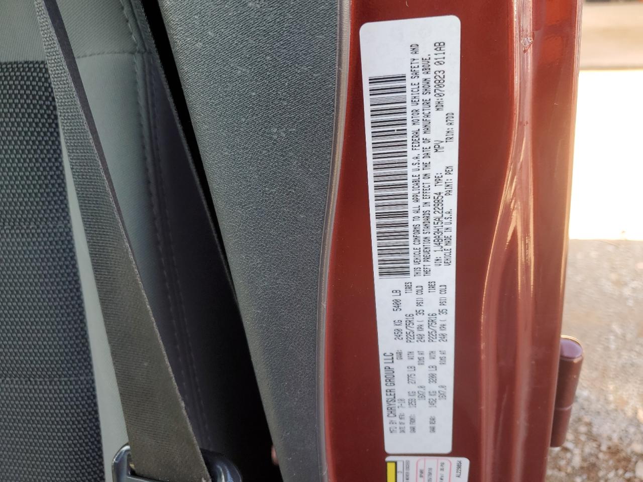 1J4BA3H15AL229854 2010 Jeep Wrangler Unlimited Sport