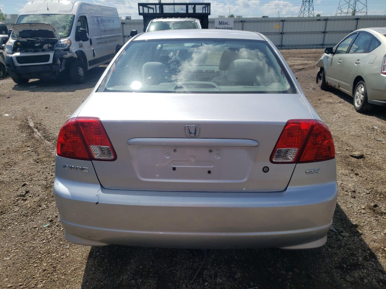 1HGES26774L016850 2004 Honda Civic Ex