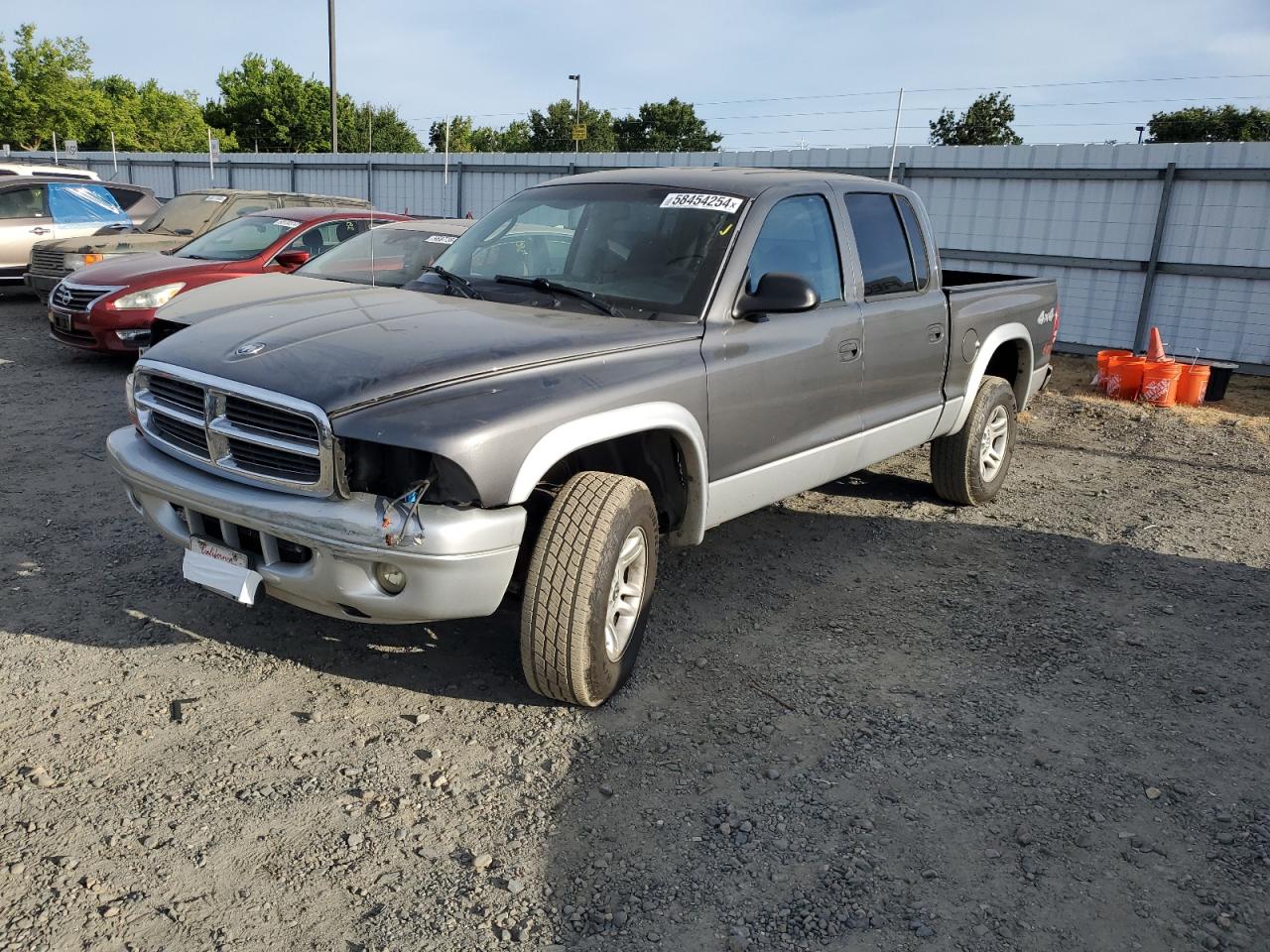 1D7HG48X63S168649 2003 Dodge Dakota Quad Slt