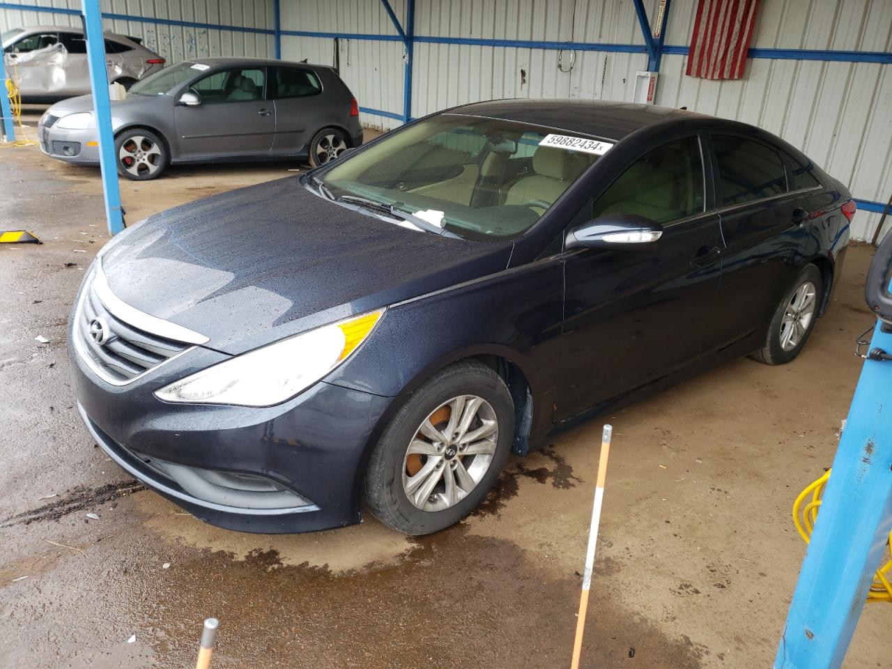 2014 Hyundai Sonata Gls vin: 5NPEB4AC3EH858413