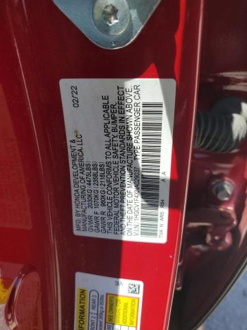 2022 Honda Accord Sport Se VIN: 1HGCV1F4XNA029037 Lot: 57571344