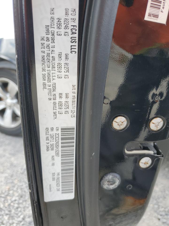 2C3CDZAG9GH162897 2016 Dodge Challenger Sxt