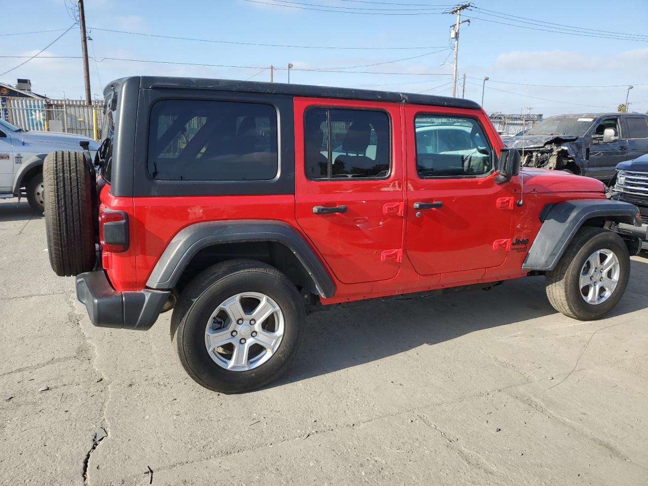 2021 Jeep Wrangler Unlimited Sport vin: 1C4HJXDG6MW827293