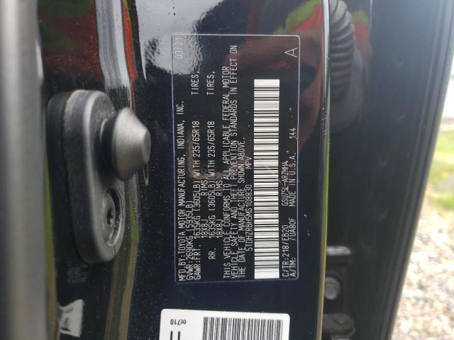 2021 Toyota Highlander Xle VIN: 5TDHZRBH5MS108830 Lot: 57951694