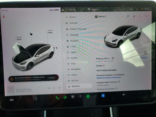 2018 Tesla Model 3 VIN: 5YJ3E1EA3JF014838 Lot: 58561424