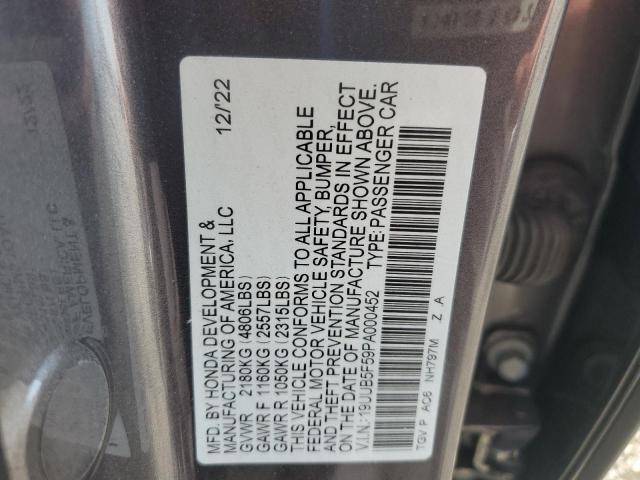 2023 ACURA TLX TECH A - 19UUB5F59PA000452