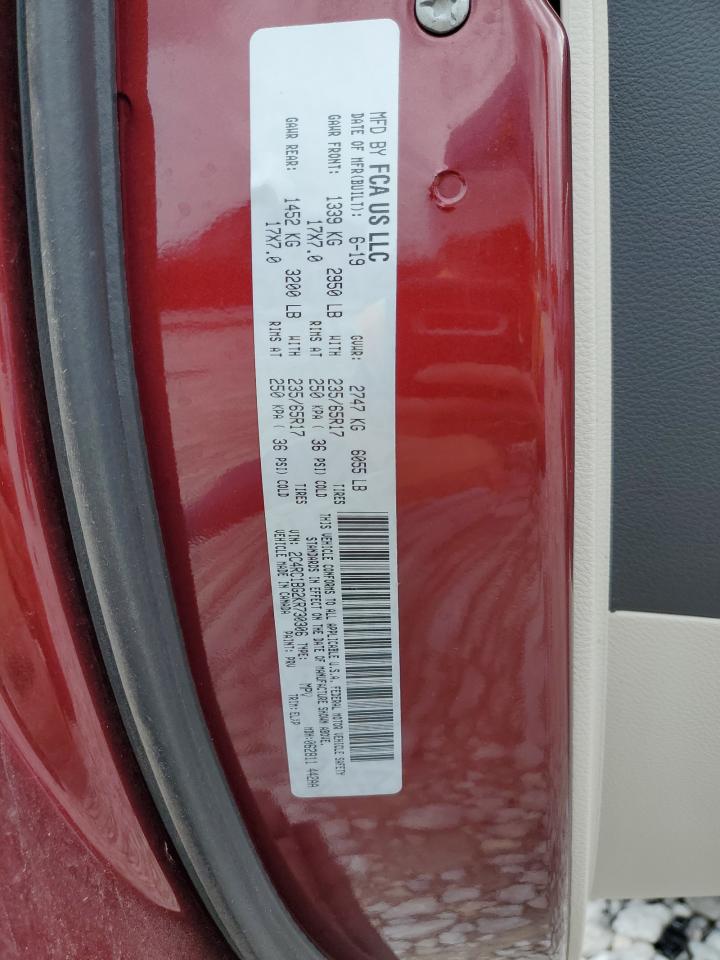 2C4RC1BG2KR730306 2019 Chrysler Pacifica Touring L