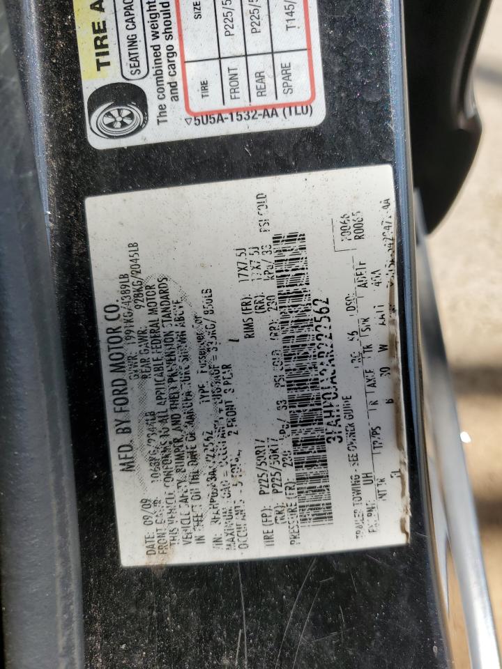 3FAHP0JA3AR222562 2010 Ford Fusion Sel