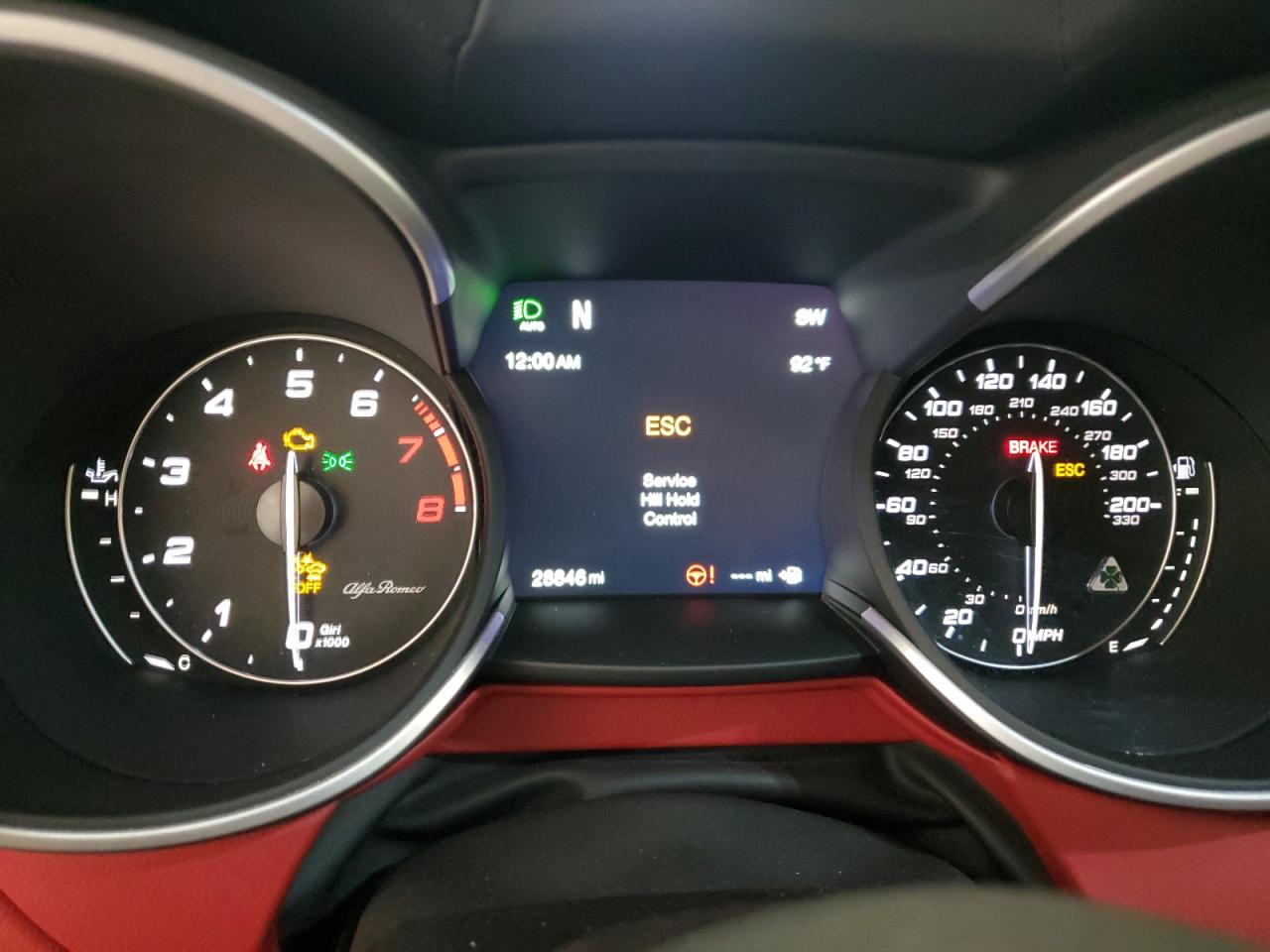 ZASPAKEV7K7C53457 2019 Alfa Romeo Stelvio Quadrifoglio