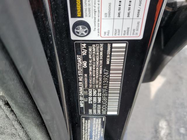 2015 MERCEDES-BENZ S 550 4MATIC WDDUG8FB7FA139247