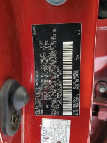 2003 Toyota Highlander VIN: JTEGD21A630065599 Lot: 57687054