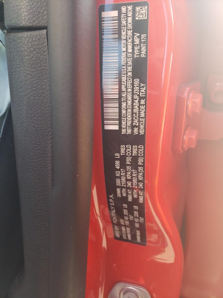 ZACCJBAB4JPJ39160 2018 Jeep Renegade Sport