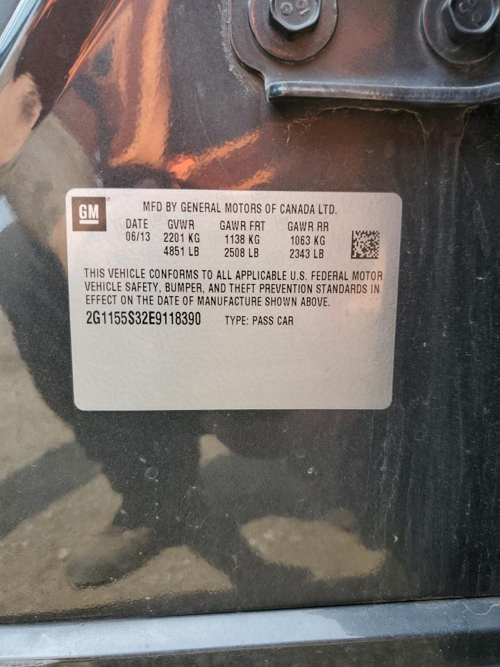 2G1155S32E9118390 2014 Chevrolet Impala Ltz