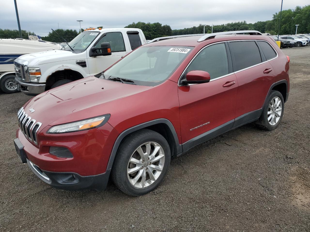 2016 Jeep Cherokee Limited vin: 1C4PJLDB2GW158369