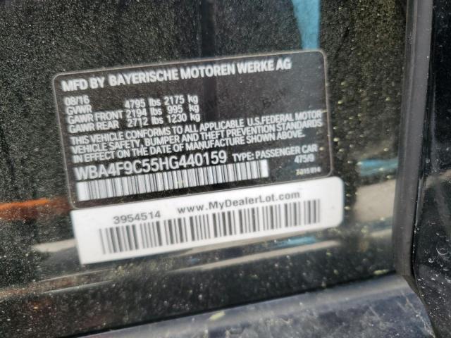 VIN WBA4F9C55HG440159 2017 BMW 4 Series, 430XI Gran... no.12