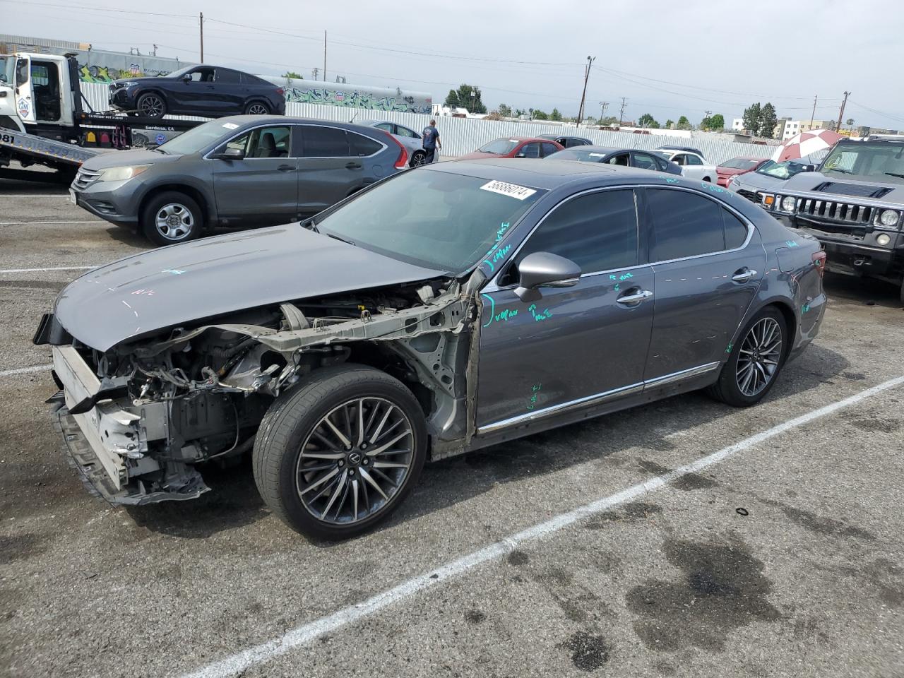 JTHCL5EF0D5017614 2013 Lexus Ls 460