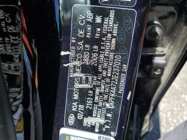 2018 KIA FORTE LX - 3KPFK4A72JE237010