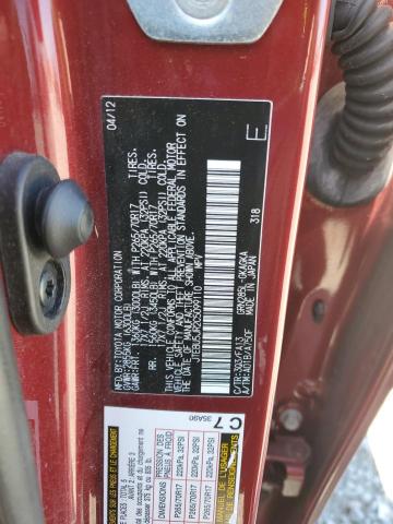 2012 Toyota 4Runner Sr5 VIN: JTEBU5JR2C5099110 Lot: 59711214