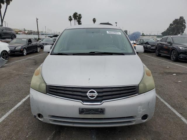 2007 Nissan Quest S VIN: 5N1BV28U17N129225 Lot: 58333924