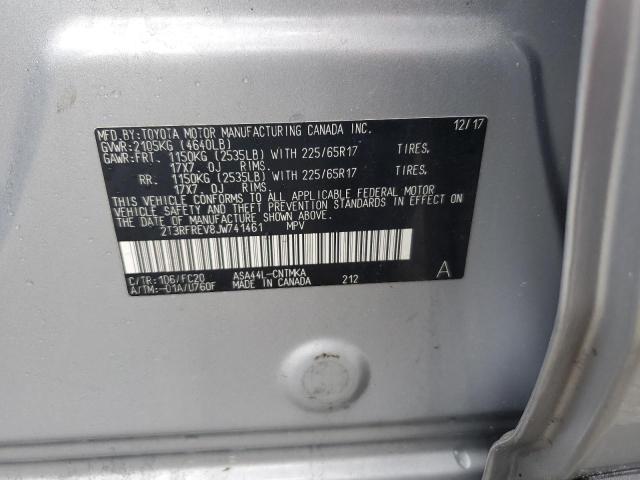 2018 TOYOTA RAV4 ADVEN - 2T3RFREV8JW741461