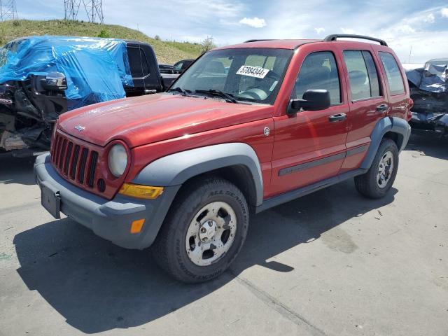 2007 Jeep Liberty Sport VIN: 1J4GL48KX7W524065 Lot: 57884344