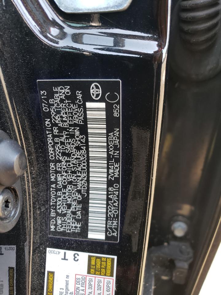 JTDZN3EU0D3284143 2013 Toyota Prius V