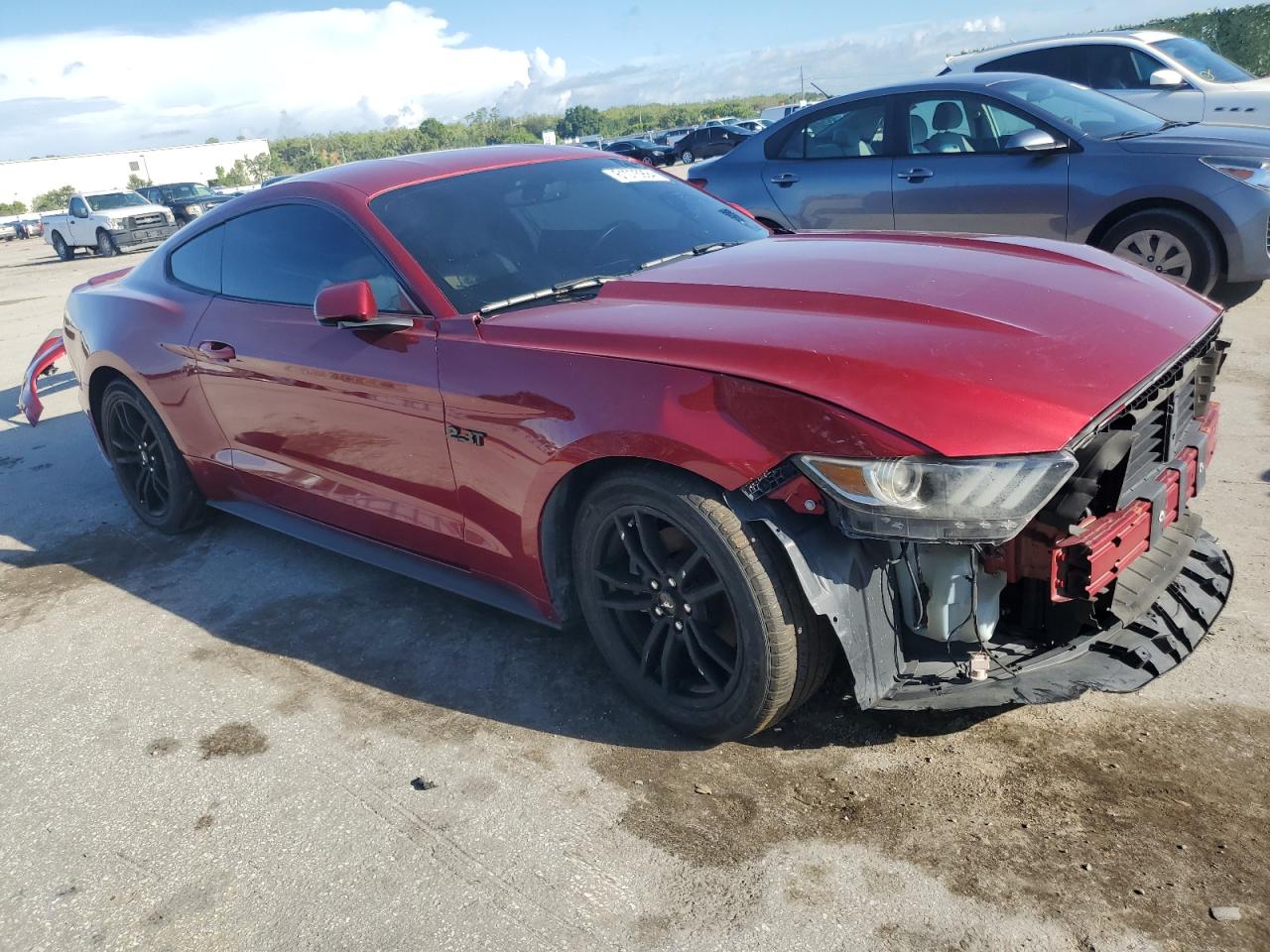 2017 Ford Mustang vin: 1FA6P8TH5H5295140