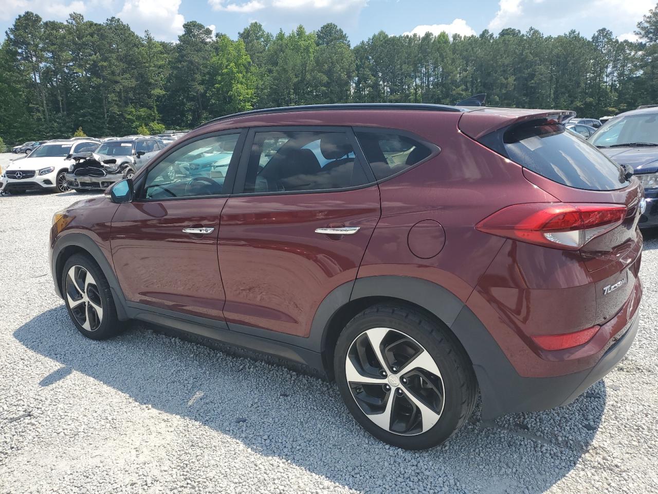 2016 Hyundai Tucson Limited vin: KM8J3CA22GU053634