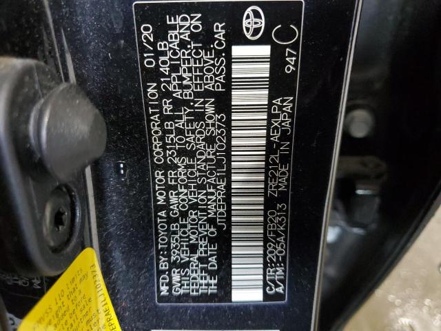 2020 TOYOTA COROLLA LE - JTDEPRAE1LJ102373