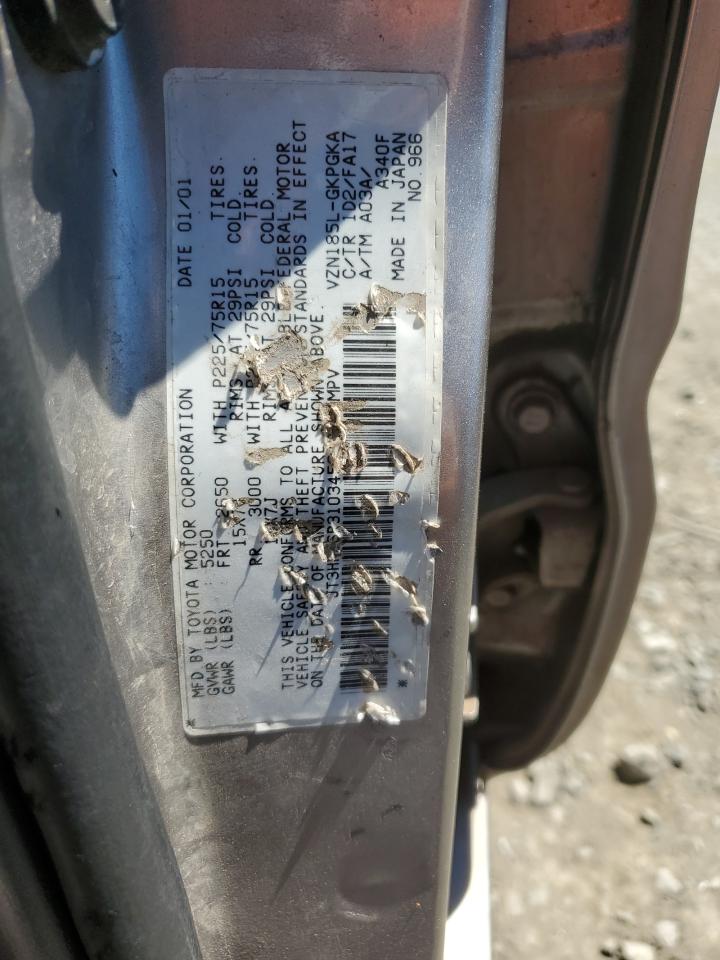 JT3HN86R310345912 2001 Toyota 4Runner Sr5