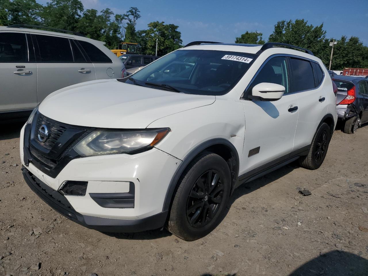 2017 Nissan Rogue Sv vin: 5N1AT2MV4HC756823