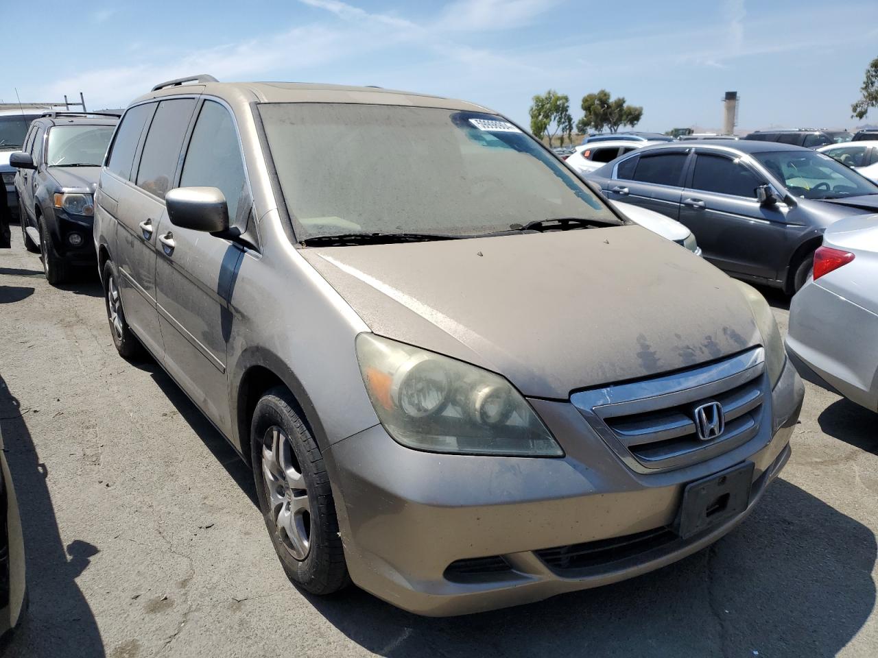 5FNRL38685B015394 2005 Honda Odyssey Exl