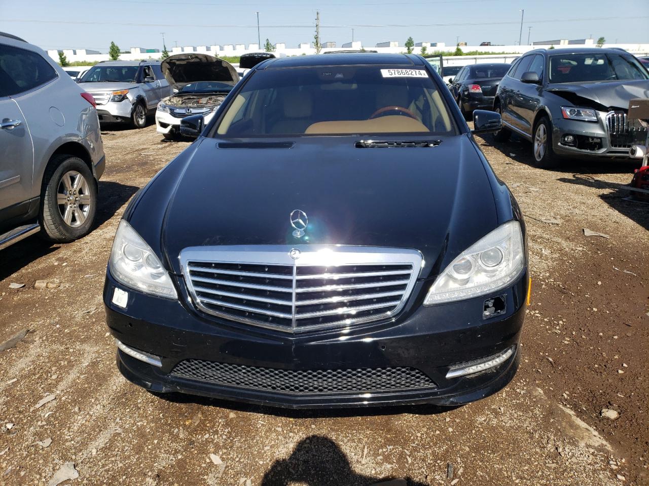 2012 Mercedes-Benz S 550 vin: WDDNG7DBXCA455819