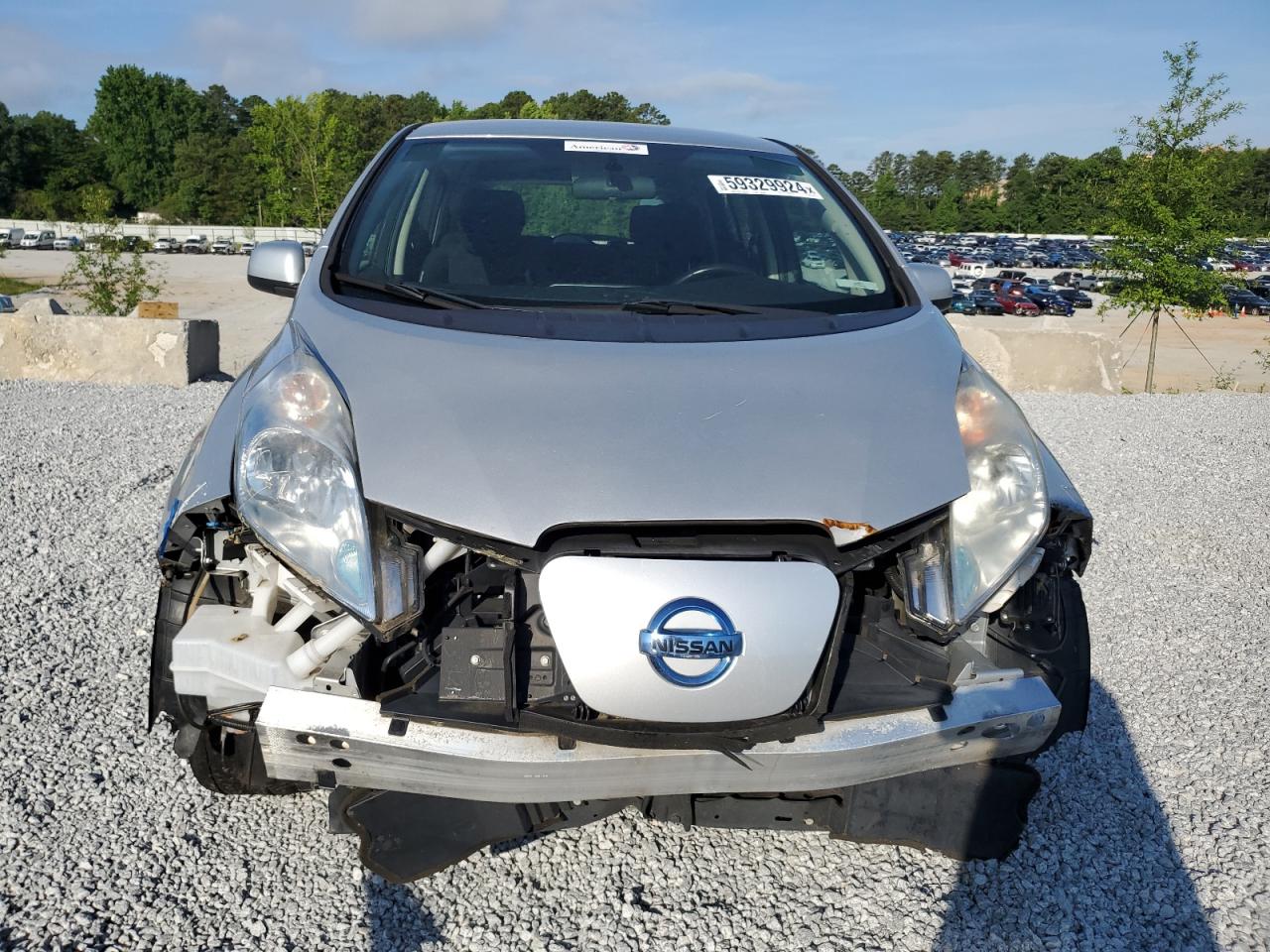 2015 Nissan Leaf S vin: 1N4AZ0CP8FC318111