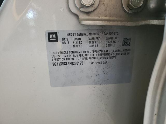 2015 Chevrolet Impala Ls VIN: 2G11X5SL5F9230175 Lot: 57701004