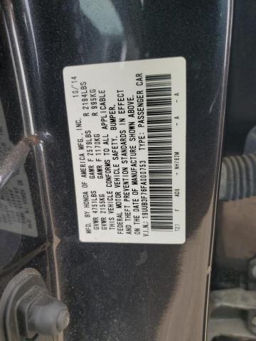 2015 ACURA TLX ADVANC 19UUB3F76FA000753