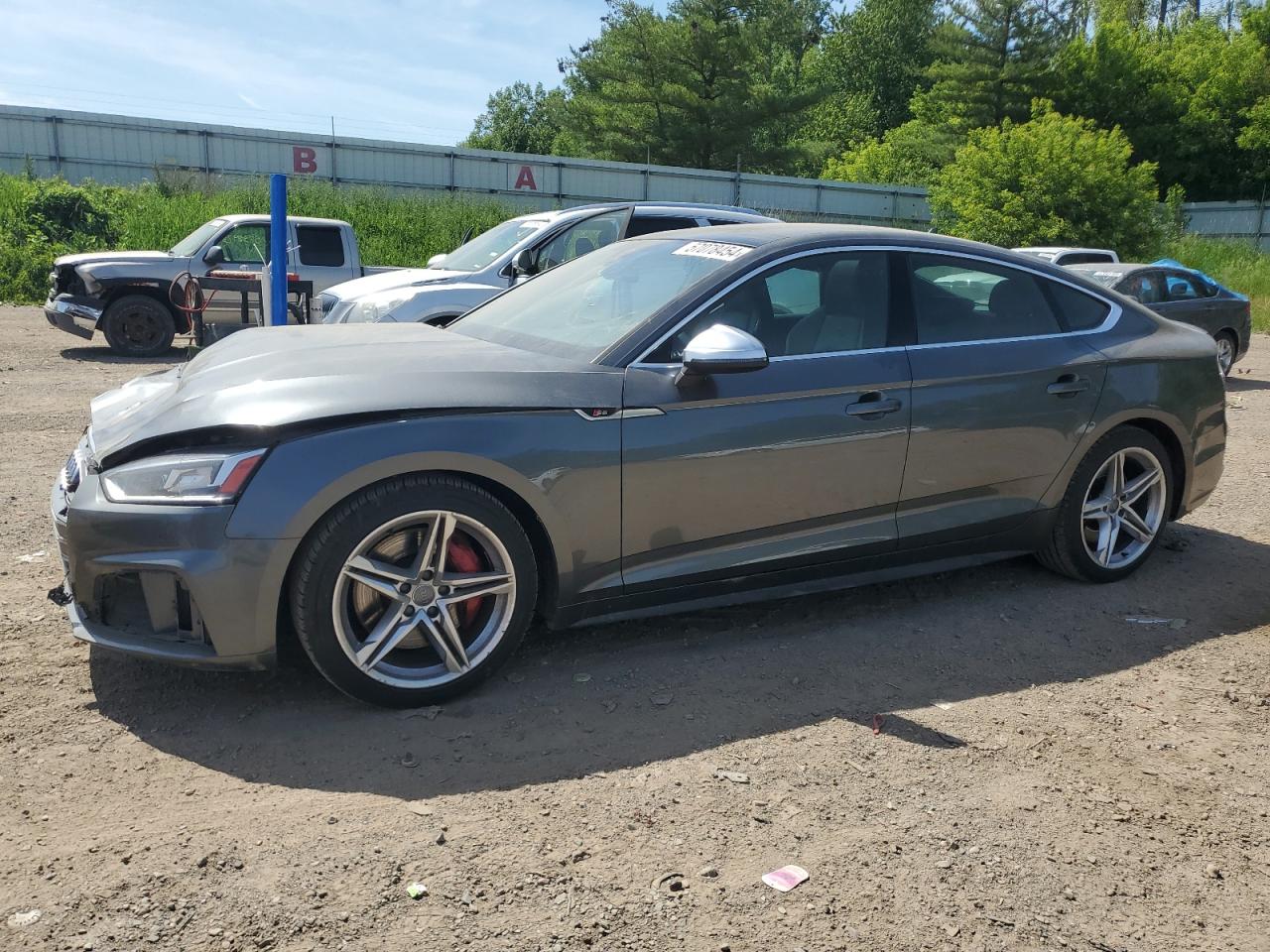 WAUB4CF50JA037382 2018 Audi S5 Premium Plus