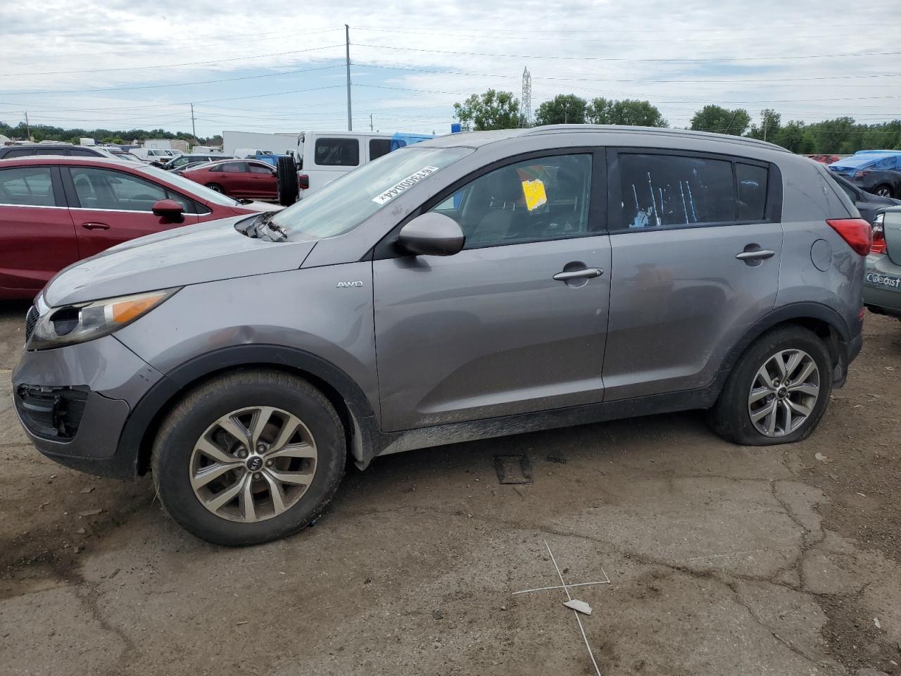 2016 Kia Sportage Lx vin: KNDPBCAC3G7857935