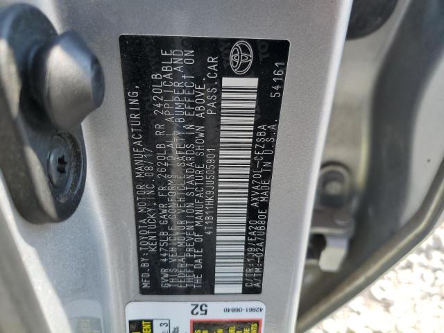 4T1B11HK9JU505901 2018 TOYOTA CAMRY - Image 12