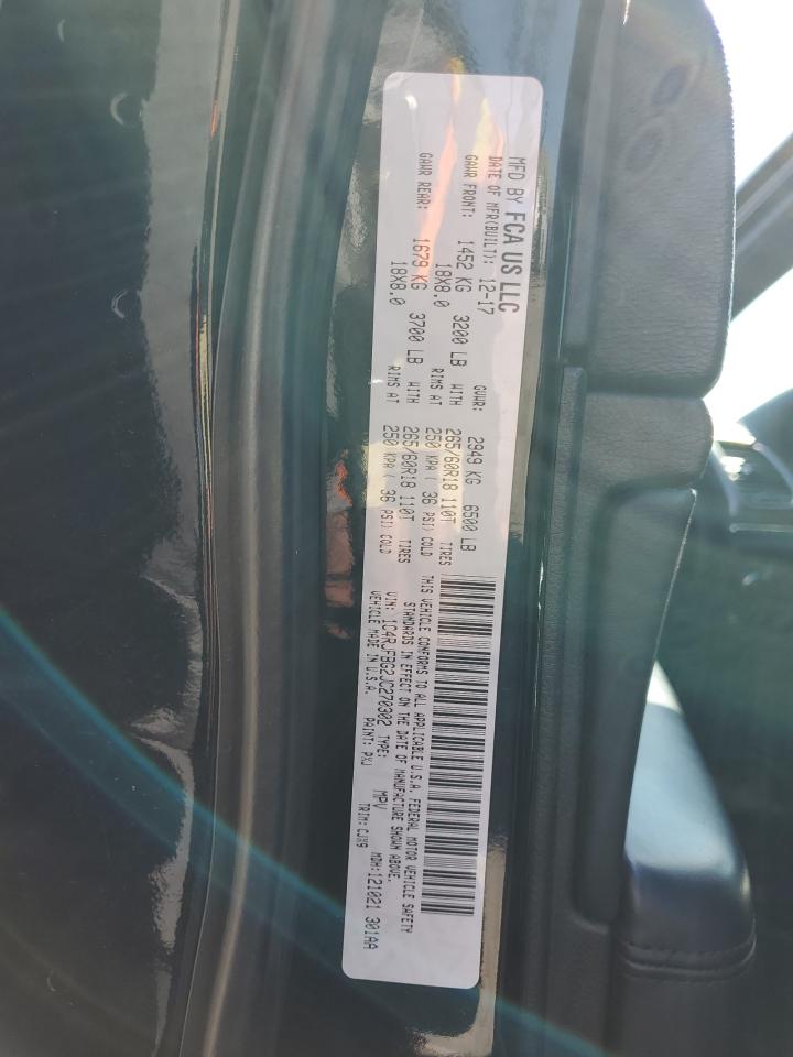 1C4RJFBG2JC270302 2018 Jeep Grand Cherokee Limited