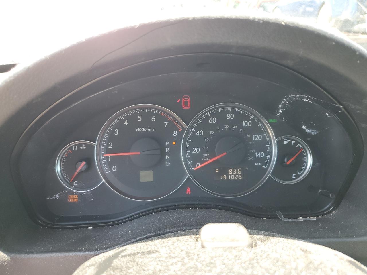 4S4BP60C187310027 2008 Subaru Outback