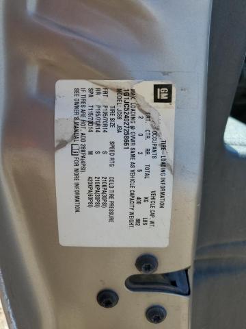 2002 Chevrolet Cavalier Base VIN: 1G1JC524027258661 Lot: 58714834